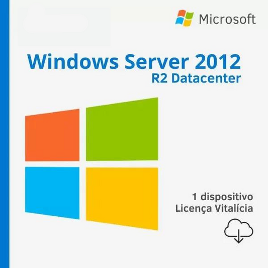 Microsoft Windows Server 2012 R2 Datacenter - Licença Original + Nota Fiscal