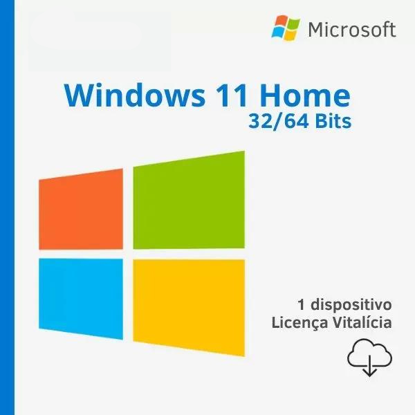 Microsoft Windows 11 Home - Licença Original + Nota Fiscal