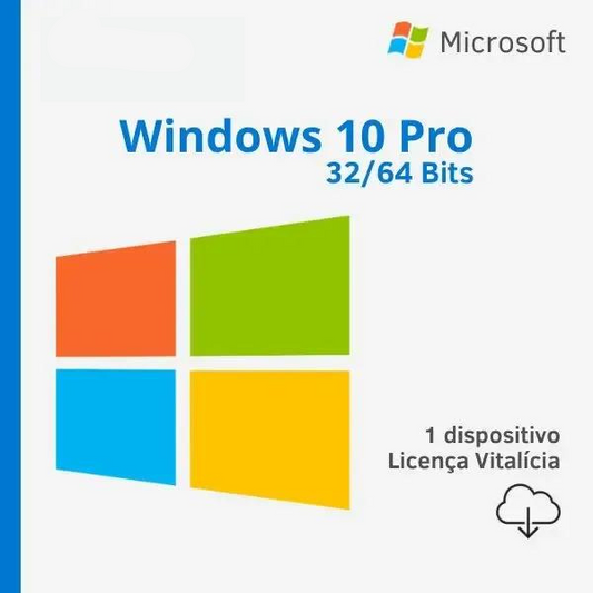 Microsoft Windows 10 Pro - Licença Original + Nota Fiscal