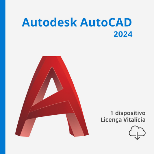 Autodesk AutoCAD 2024 - Licença Original + Nota Fiscal